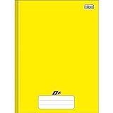 Tilibra Universitário D    Caderno Brochura Capa Dura  200x275mm  48 Folhas  Amarelo