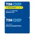 Tim Chip Kit 10 Unidades: 2 Sem Recarga E 8 Com Recarga