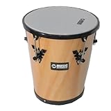 Timba Samba Pagode Percussão Phx 30x10 Instrumento Madeira Verniz Cor Natural