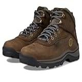 Timberland Bota De Caminhada Masculina Impermeável Com Borda Branca- Marrom- 40- Marrom- 39