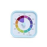 Time Timer MOD Home Edition Roda Arco íris Temporizador De Contagem Regressiva Visual De 60 Minutos De Tamanho Individual Com Segmentos De Cor De 5 Minutos Para Crianças Crianças Estudantes