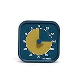 Time Timer MOD Home Edition Temporizador De Contagem Regressiva Visual De 60 Minutos De Tamanho Individual Para TDAH Estudantes Alunos E Pomodoro Com Operação Silenciosa Meia Noite Metálica