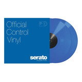 Timecode Serato 12 Azul (par) - Control Vinil Disco Serato
