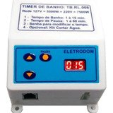 Timer Chuveiro Eletrico Digital Bivolt Controla Tempo Banho