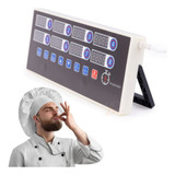 Timer De Cozinha Digital 8 Canais Alarme E Volume Ajustável