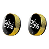 Timer Digital Com Imã Temporizador Cronômetro Touch Com Bipe