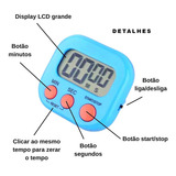 Timer Temporizador Cronometro Digital De Cozinha