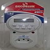 Timer Temporizador Digital 8 Programações Bivolt Decorlux