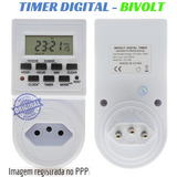 Timer Temporizador Digital Bivolt 110 220v Programável