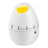 Timer Temporizador Ovo Plástico 60 Minutos Cozinha Multiuso