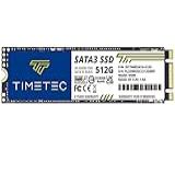 Timetec 512 GB SSD 3D NAND SATA III 6Gb S M 2 2280 NGFF 256TBW Velocidade De Leitura De Até 550 MB S SLC Cache Performance Boost Unidade Interna De Estado Sólido Para PC Computador Laptop E Desktop