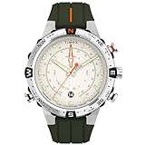 Timex Relógio De Quartzo Masculino Expedition Tide Temp Compass TW2V22300VQ Cinza Prateado