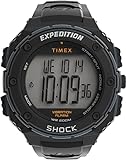 Timex Relógio Masculino Expedition Shock XL Com Pulseira De Resina De 50 Mm TW4B24000 Preto Expedition Rugged Digital Shock XL
