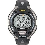 Timex Relógio Masculino T5E901 Ironman Digital Chronograph Triathlon Cinza E Preto