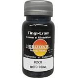 Tinta 100ml Couro Legitimo Sintético Sapato Banco Carro