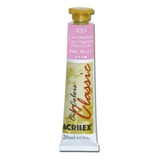 Tinta A Óleo Artística Para Tela Acrilex 20ml Oil Colors Cor Do Óleo 335 Laca Orquídea