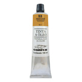 Tinta A Óleo Corfix 190ml Bisnaga Gr1 Amarelo Ocre 53