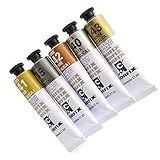TINTA A ÓLEO CORFIX 37ML METÁLICA AVULSO OURO 141