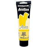 Tinta Acrílica Art´s Gr-i 120ml Corfix Avulso Amarelo Cádmio (imit) 123