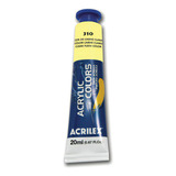 Tinta Acrílica Acrilex 20ml - Acrylic Colors - Tela E Outros Cor 310 - Cor De Carne Clara