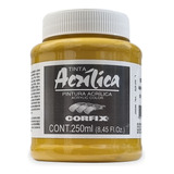 Tinta Acrilica Amarelo Ocre