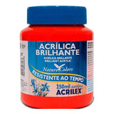 Tinta Acrilica Brilhante Vermelho