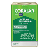 Tinta Acrílica Coralar Anti Mofo Econômica Fosca Cores 18l Cor Pavão