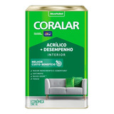 Tinta Acrílica Coralar Branco Neve Antimofo 18l Interno Acabamento Fosco Cor Branco neve