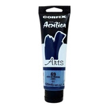 Tinta Acrílica Corfix Arts 120ml Azul Da Prússia Im 69 Gr 1
