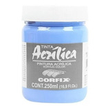 Tinta Acrilica Corfix Azul