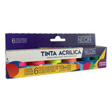 Tinta Acrilica Fluorescente Neon