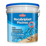 Tinta Acrílica Impermeável Para Piscina Alvenaria 10lt Azul