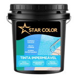 Tinta Acrílica Impermeável Para Piscina Alvenaria 14lts