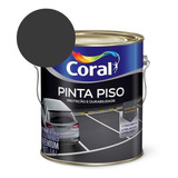 Tinta Acrílica Pinta Piso Fosco Preto 3 6l Coral