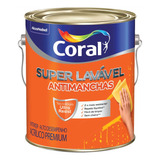 Tinta Acrílica Premium Coral Super Lavável 3 2l