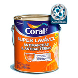 Tinta Acrílica Premium Coral Super Lavável 3 6l Branco Gelo
