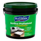 Tinta Acrílica Profissional Eucatex 15l Branca