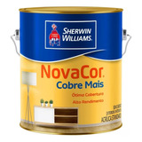 Tinta Acrílica Sherwin Williams Novacor Cobre Mais 3 6l