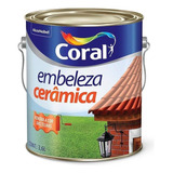 Tinta Acrílica Standard Brilho Embeleza Cerâmica 3 6l Coral