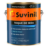 Tinta Acrílica Toque De Seda Branco Neve 3 6 Litros Suvinil