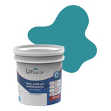 Tinta Alvenaria Base Agua Piscina Lago Tanque Cor Verde 3 6l