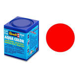 Tinta Aqua Color Laranja Luminoso Fosco