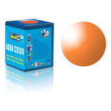 Tinta Aqua Color Laranja Transparente 18ml 730 Revell 36730