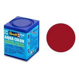 Tinta Aqua Color Vermelho Carmin Fosco