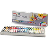 Tinta Aquarela Arts Water Colours 18 Lindas Cores Pentel