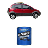 Tinta Automotiva Lazzuril Vermelho Barroco Perol Fiat 900ml