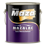 Tinta Automotiva Mazalac Nitrocelulose Preto Fosco 3 6l