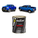 Tinta Automotiva Poliéster Azul Belize Perolizado Ford 900ml