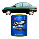 Tinta Automotiva Poliéster Verde Nautico Metalico Gm 900ml