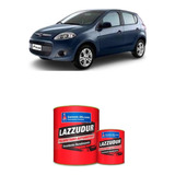 Tinta Automotiva Pu Azul Buzios 900ml Com Catalisador